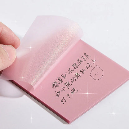 50 Transparent Sticky Notes