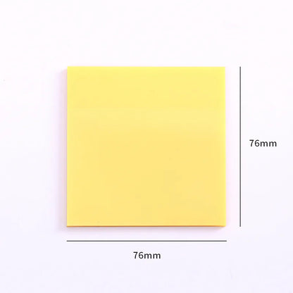 50 Transparent Sticky Notes