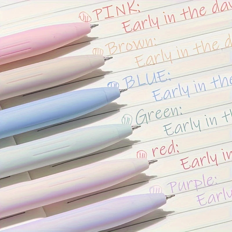 Gel Pen Set – 6 Colors